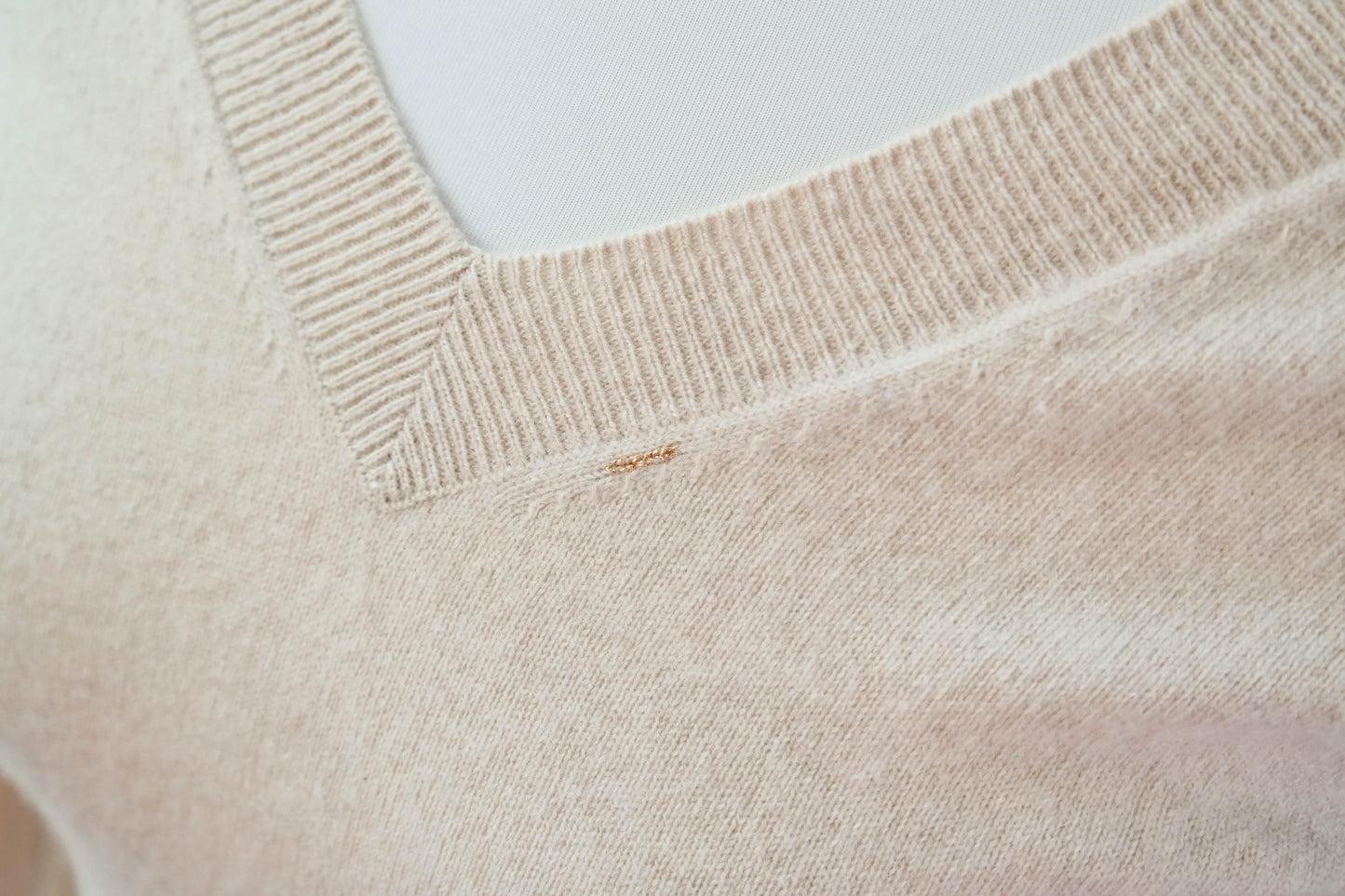 Pullover in Beige S