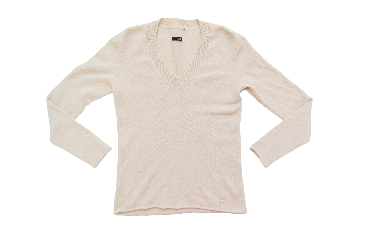 Pullover in Beige S