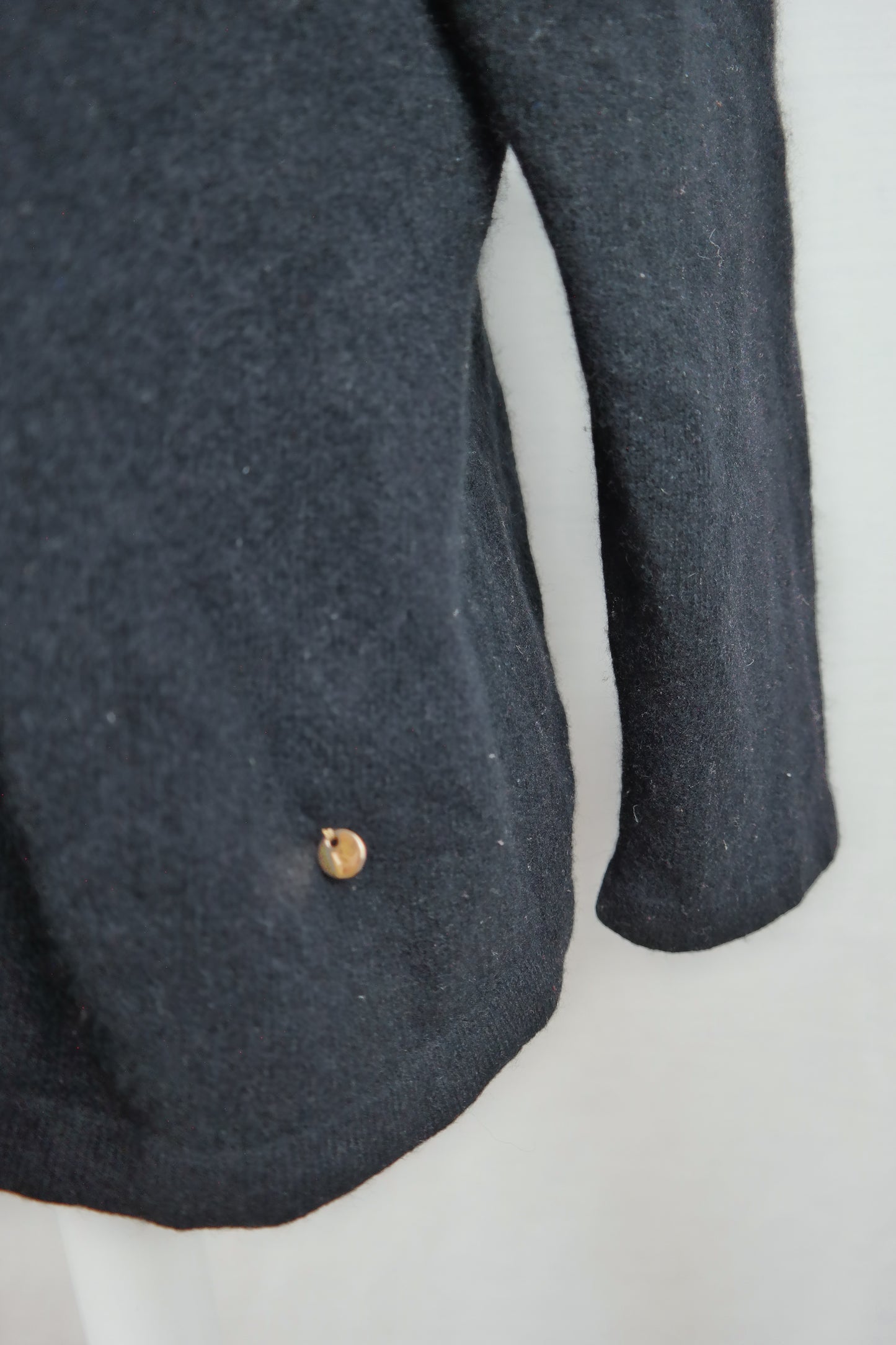 Pullover in Schwarz Rollkragen L